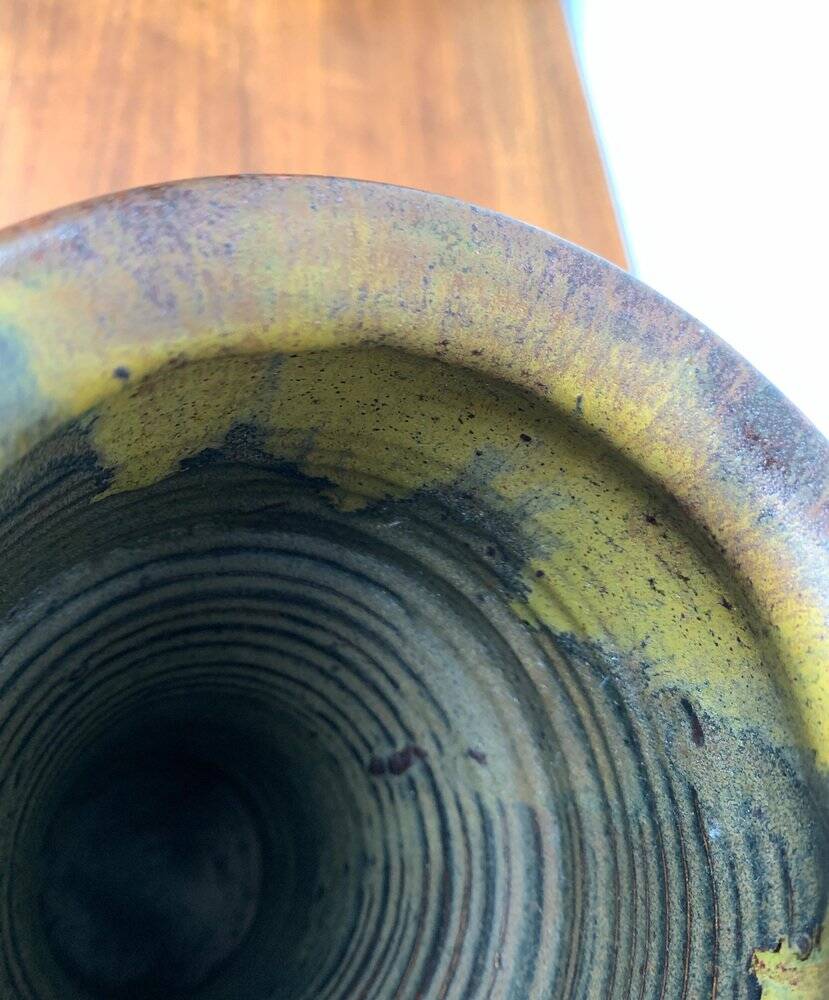 Large Mid-Century German Studio Pottery Vase from Till Sudeck, 1960s