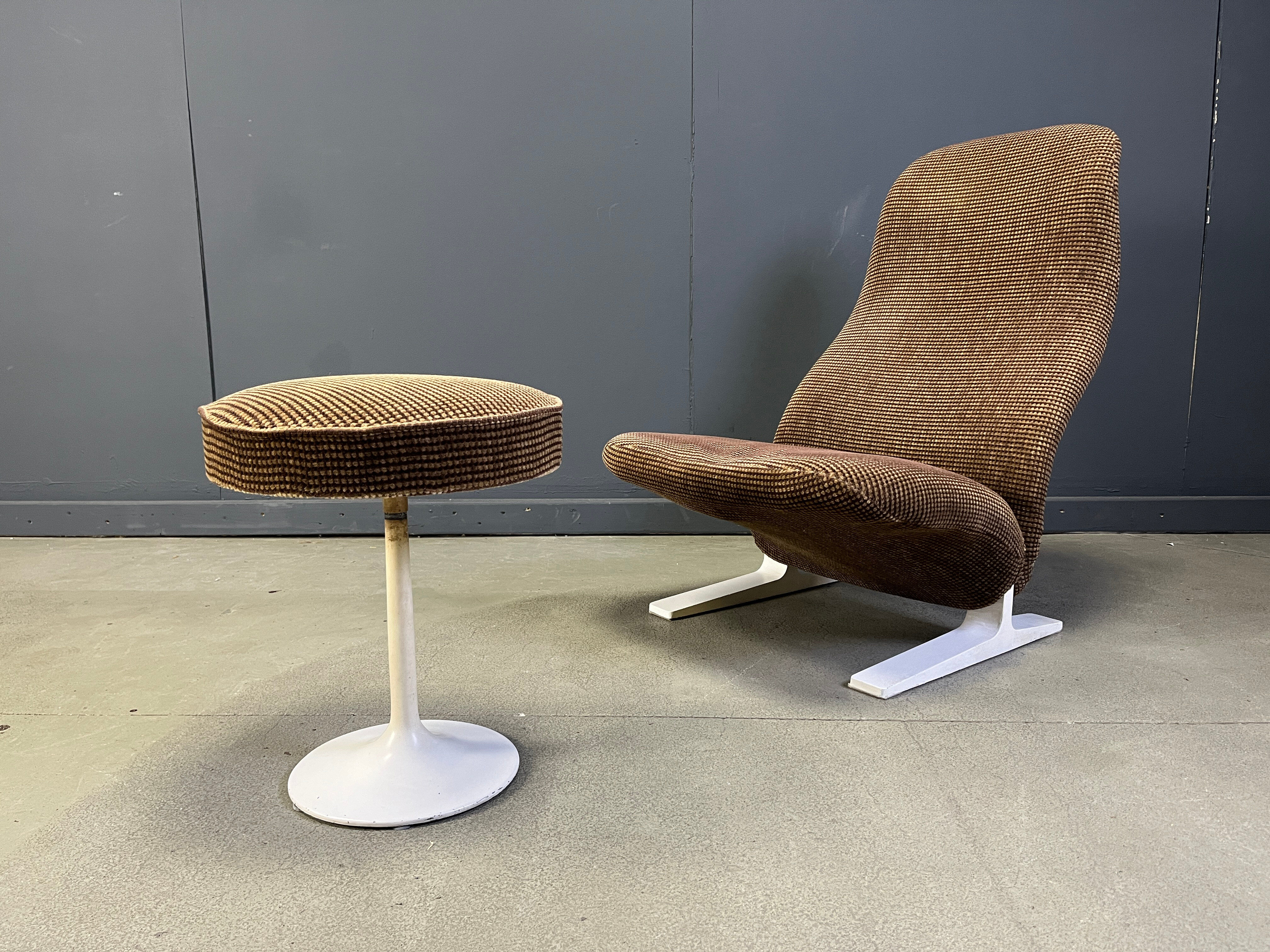 Pierre Paulin Concorde F784 chair, 1970s