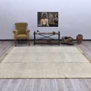 Tapis turc en laine beige vert 209x292 cm SK 242139