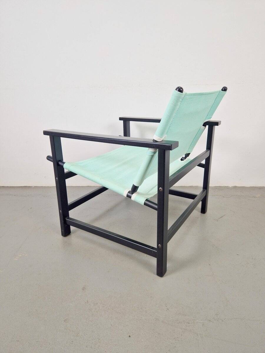 Vintage Safari Chair from Hyllinge Møbler, Denmark, 1970s