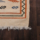Tapis bohème beige berbère 140x235 cm