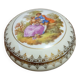 Jewelry box artistic porcelain limoges