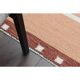 1970s Vintage Turkish Oushak Handmade Wool Cotton Orange Area Rug 173x223
