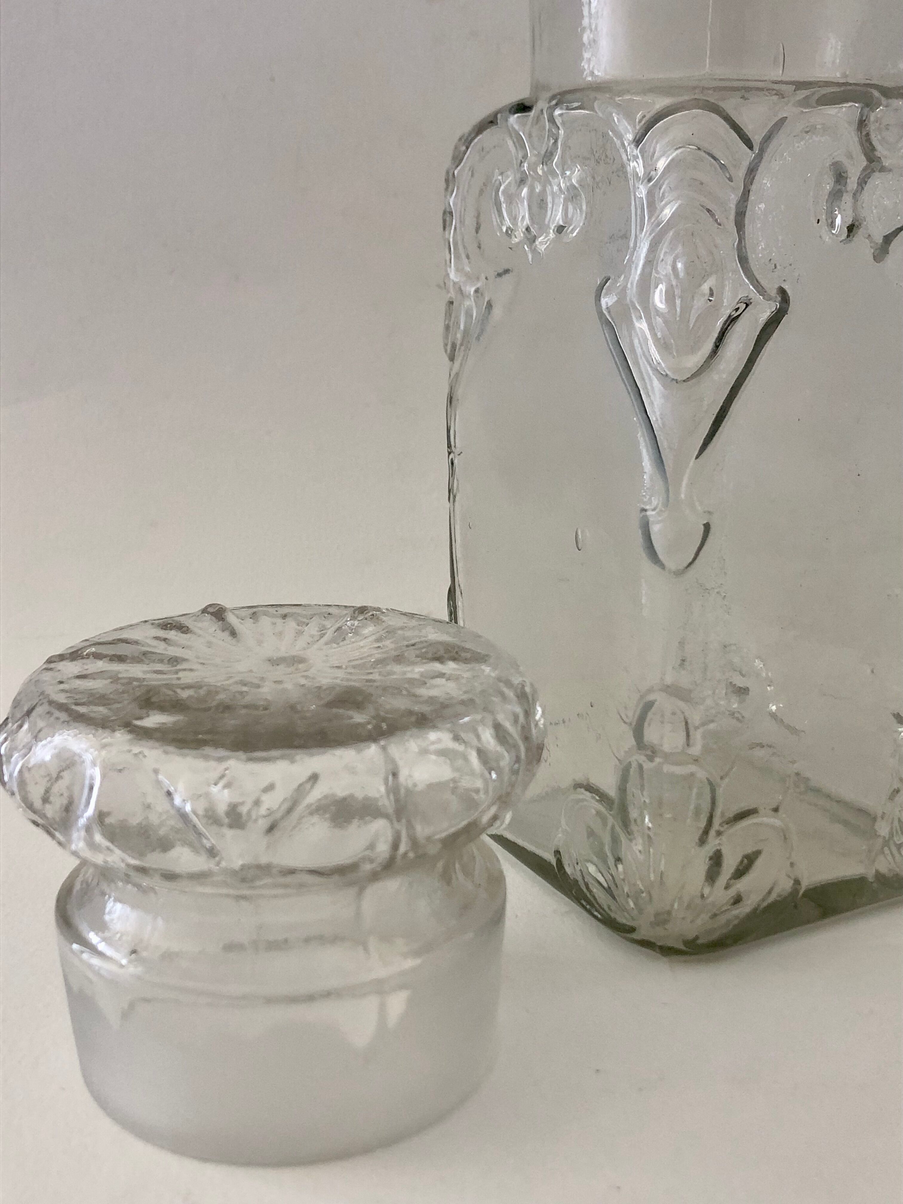 Jar with relief decoration