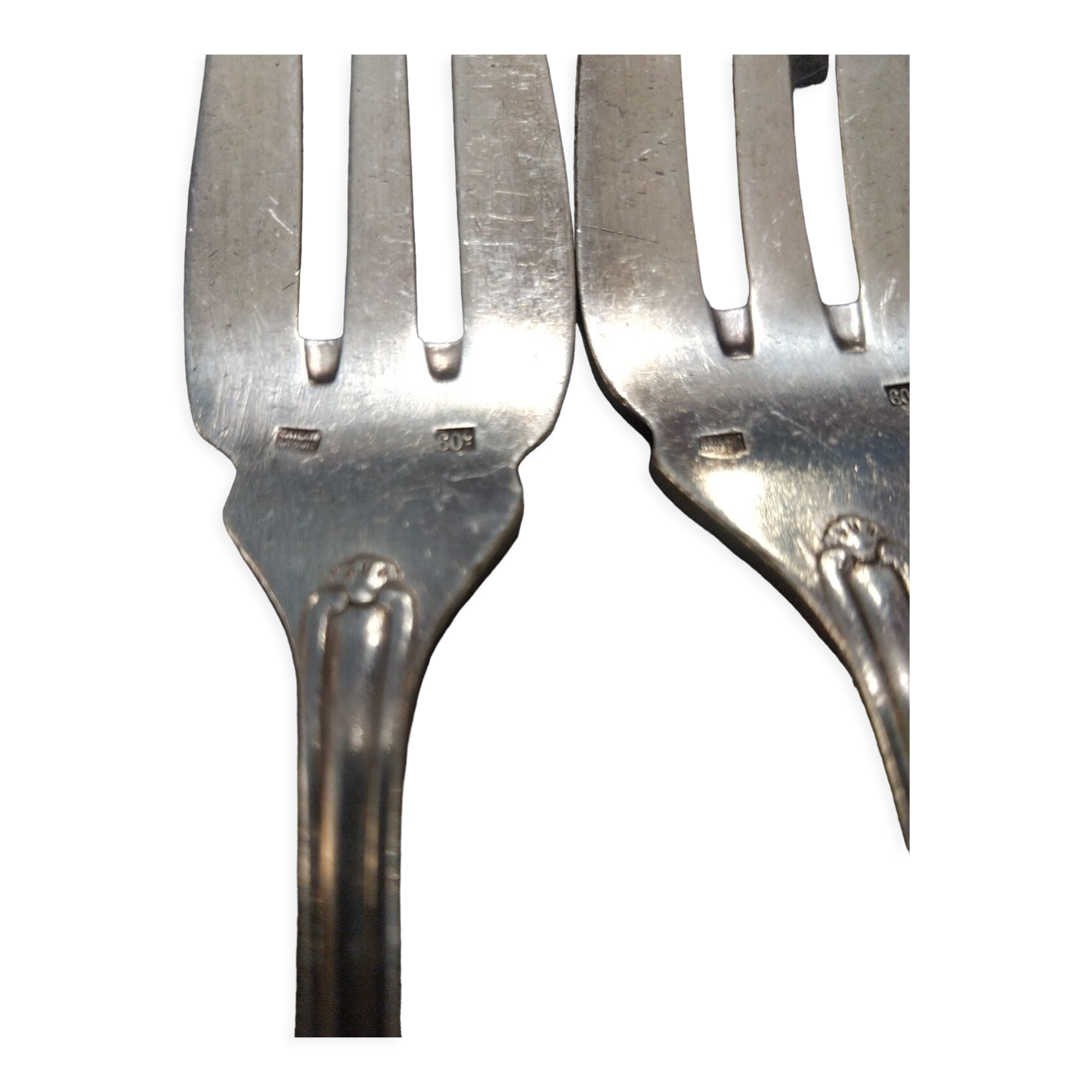 16-piece silver-plated fish set