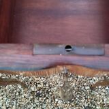Bedside table in old Louis XVI style marquetry
