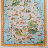 Poster / Vintage Map Sri Lanka / Ceylon