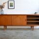 Danish teak sideboard by H.P. Hansen 220cm