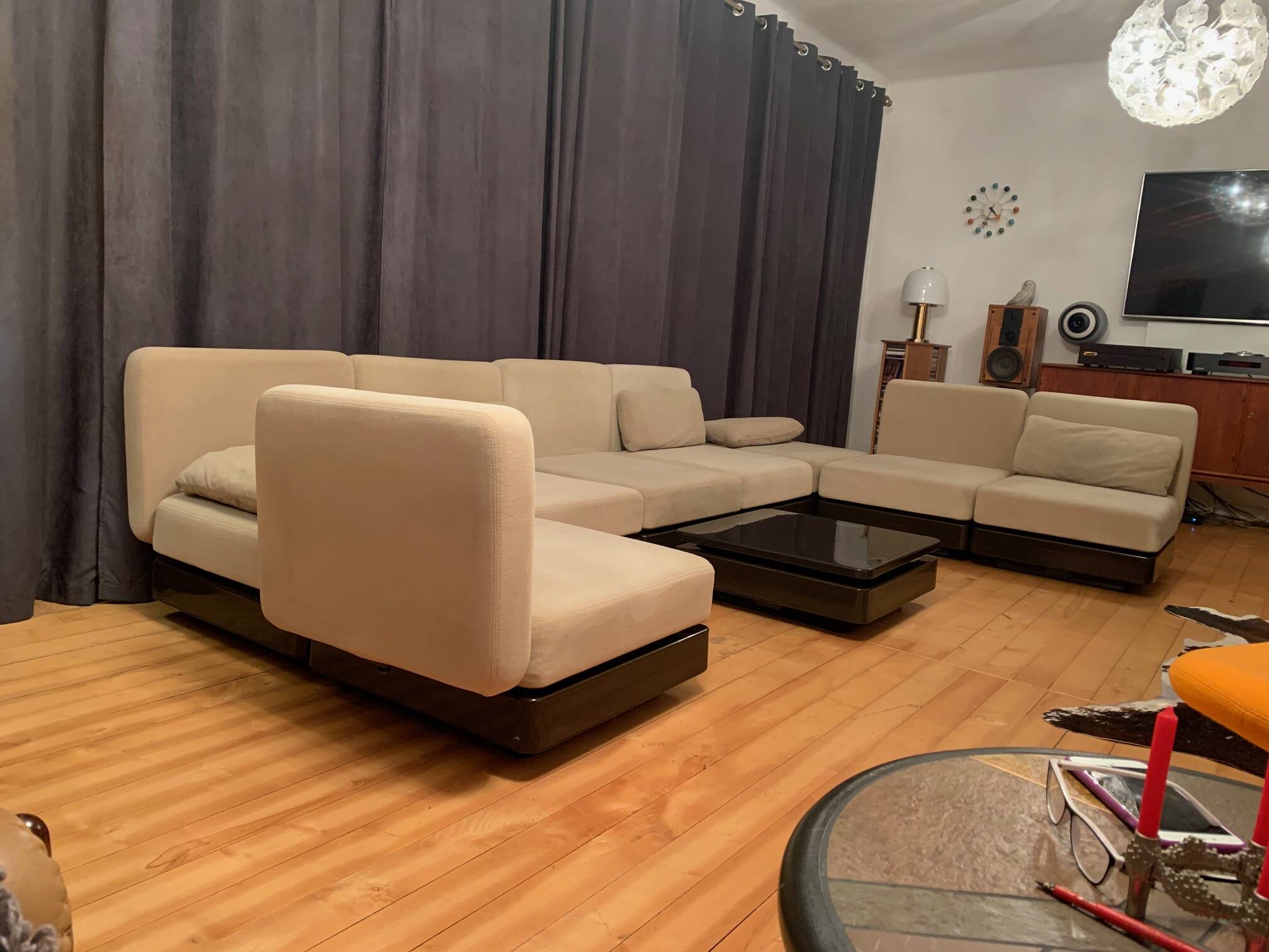 Modular set designed by Gerd Lange, Herman Miller, United States of America, 1970s