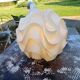 Vintage white plastic pendant lamp