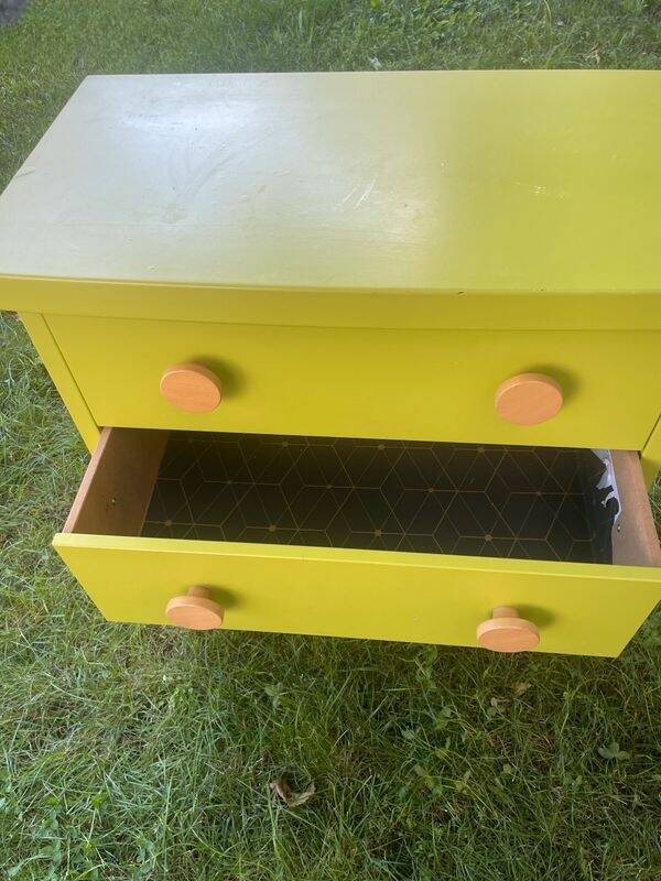 Vintage Vert Baudet Chest of Drawers