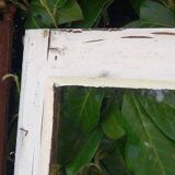 Lot of 4 oak windows H141xL112/117cm old small panes