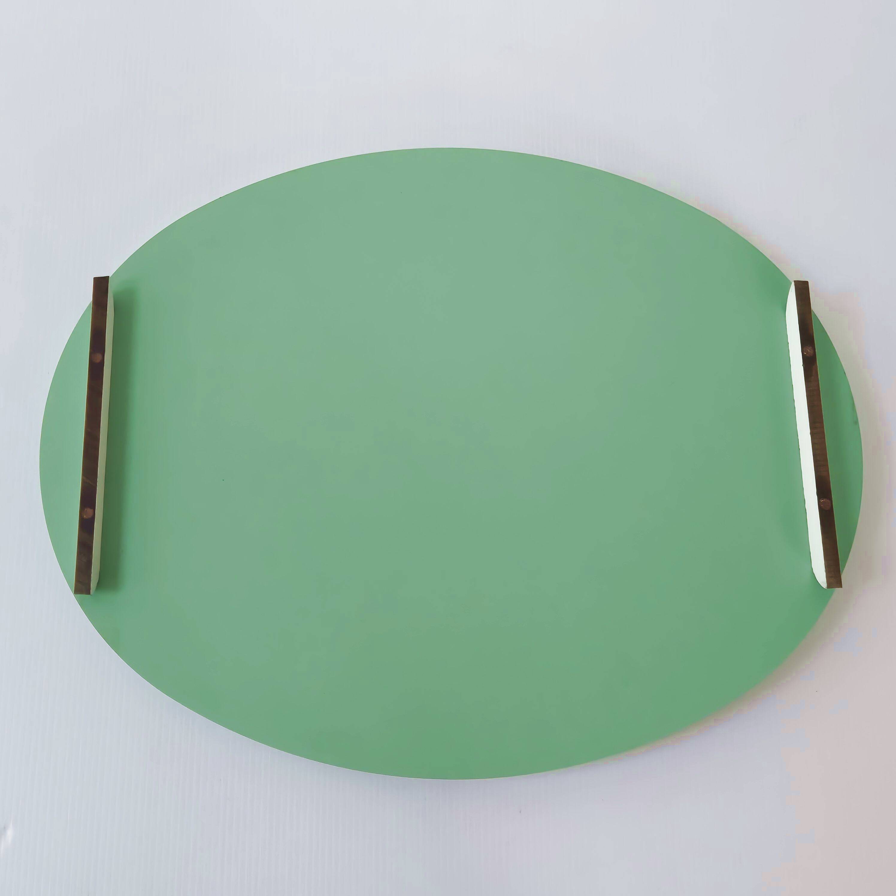 Pair of large vintage 1950s trays