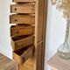 Renovated wooden trade furniture
