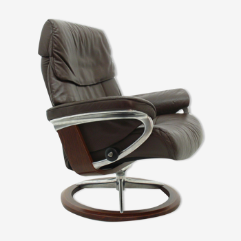 Fauteuil en cuir norvégien Stressless Reno Ekornes