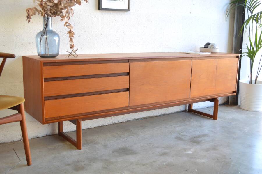Minimalist sideboard by White & Newton 217 cm