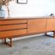 Minimalist sideboard by White & Newton 217 cm