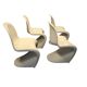 4 chaises en fibre type S-chair circa 1990