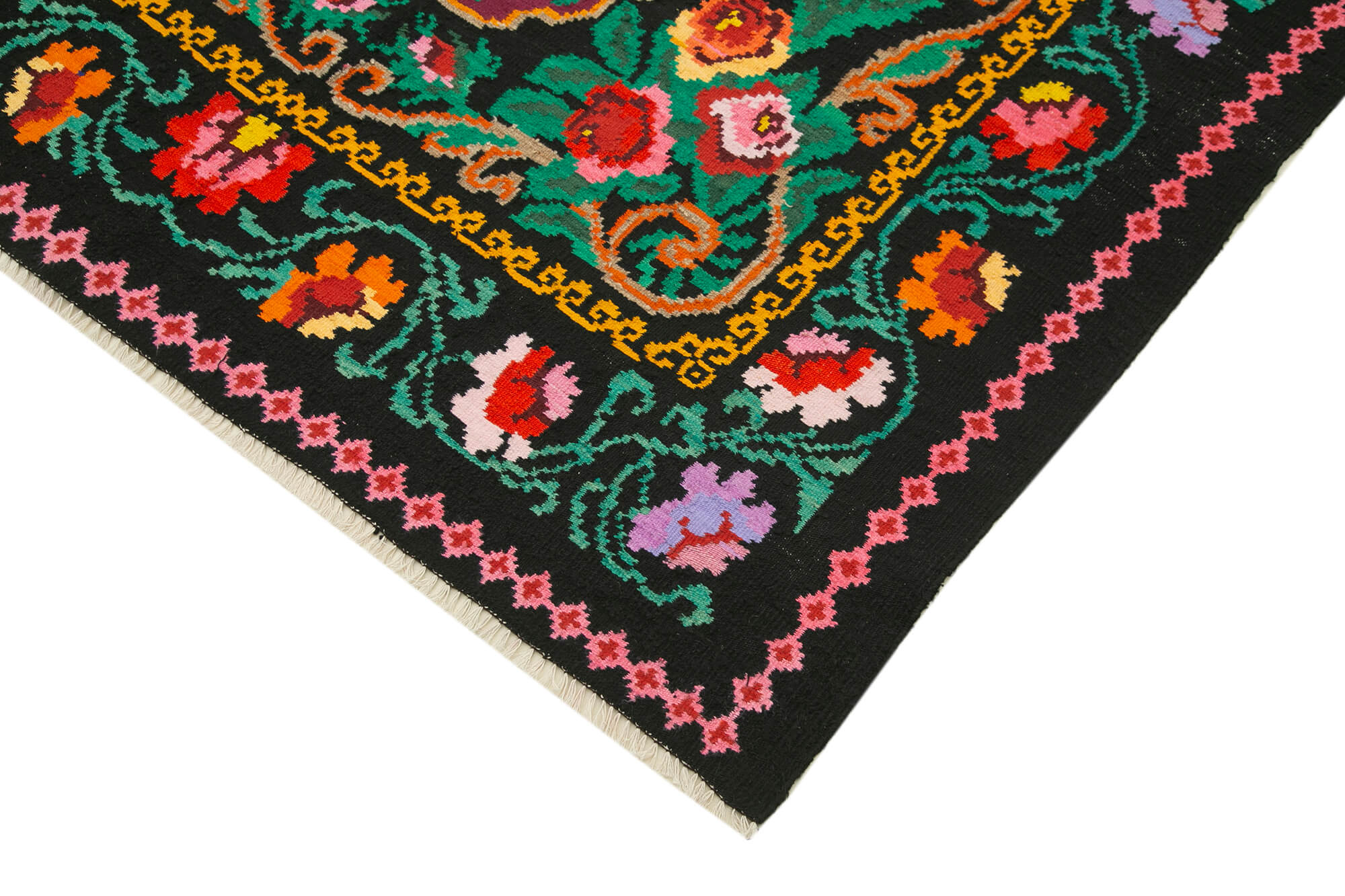 Moldovian rose kilim 246 x 151 cm