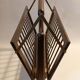 Vintage magazine holder, italy 1960