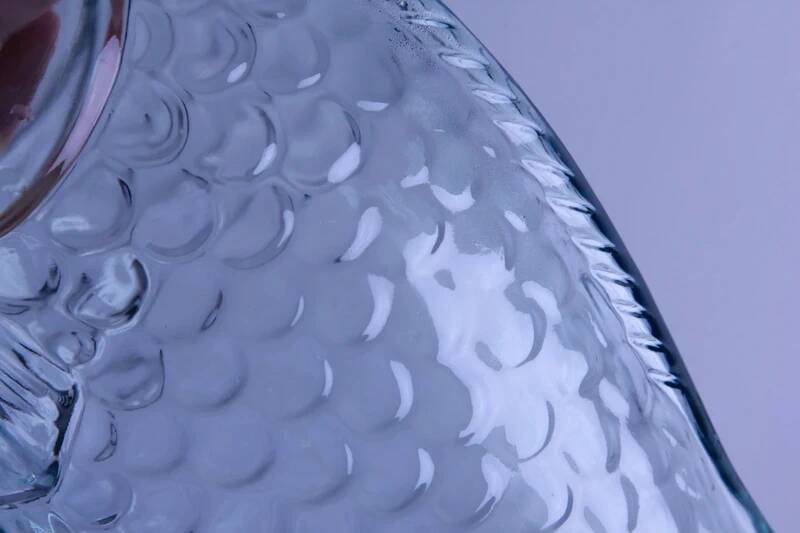 Vintage zoomorphic glass decanter