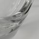Monumental "Wave" coupe by Baccarat in solid crystal - 64 cm