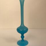 Blue opaline soliflore, Made in Italy