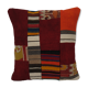 18" x 20" Carpet Pillow, Bohemian Kilim Lumbar, Turkey Pillow, Home Decor, Couch Throw Pillow