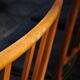 10 antique Josef Frank model 620 chairs in walnut wood from Svenskt Tenn.