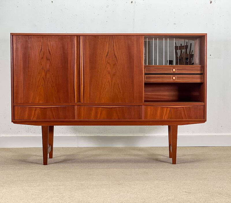 Highboard by E.W. Bach for Sejling Skabe (1960s Denmark)