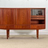 Highboard by E.W. Bach for Sejling Skabe (1960s Denmark)