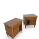 Pair of Italian bedside tables from the mid-20th century.