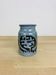 Vintage 1960s ceramic vase, abstract patterns.