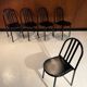 5 chaises officielles RMS , design Robert Mallet Stevens