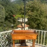 Empty pocket table in solid cherry wood, 19th century