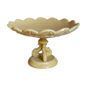 Opaline cake cup early twentieth century