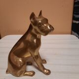 Brass dog