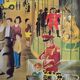 Old school poster Ogé-Hachette The Stadium & The Menagerie – 1960s