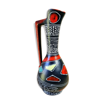 Vase Lamberto Mancnelli de Deruta Italie années 50