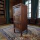 Commode à tiroirs vintage en bois / armoire d'archives / armoire de notaire