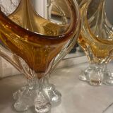 Lot 2 Coupes verre murano vintage