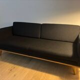 Dark grey 3-seater Scandinavian-style sofa by Habitat
