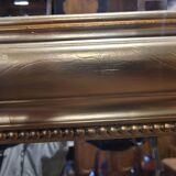 Mirror Louis Philippe 19th gold 144h/106l cms