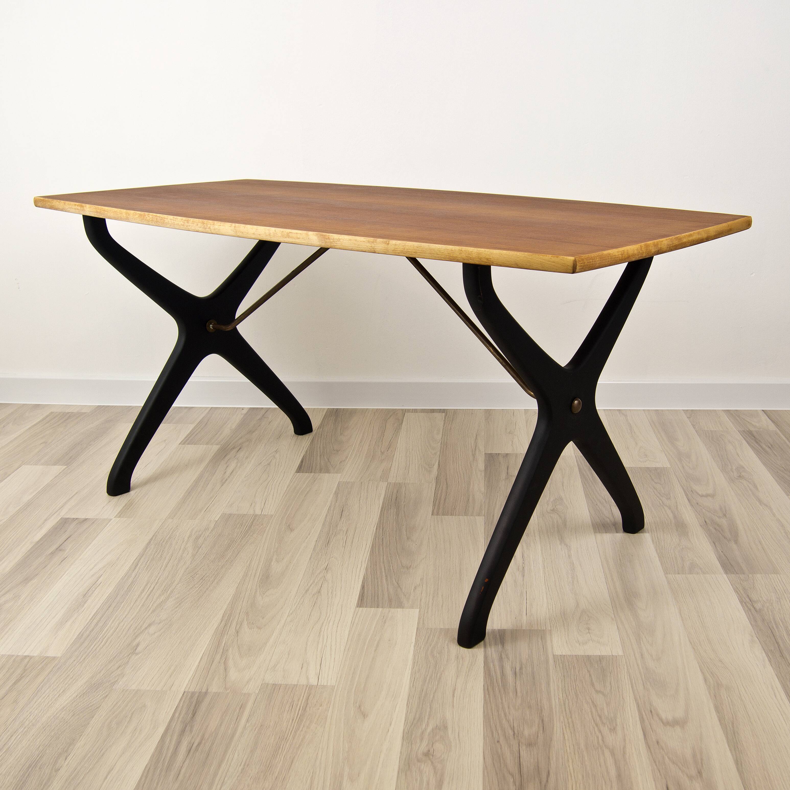 Mid-Century Teak Coffee Table by Karl-Erik Ekselius for JOC Vetlanda, 1960s