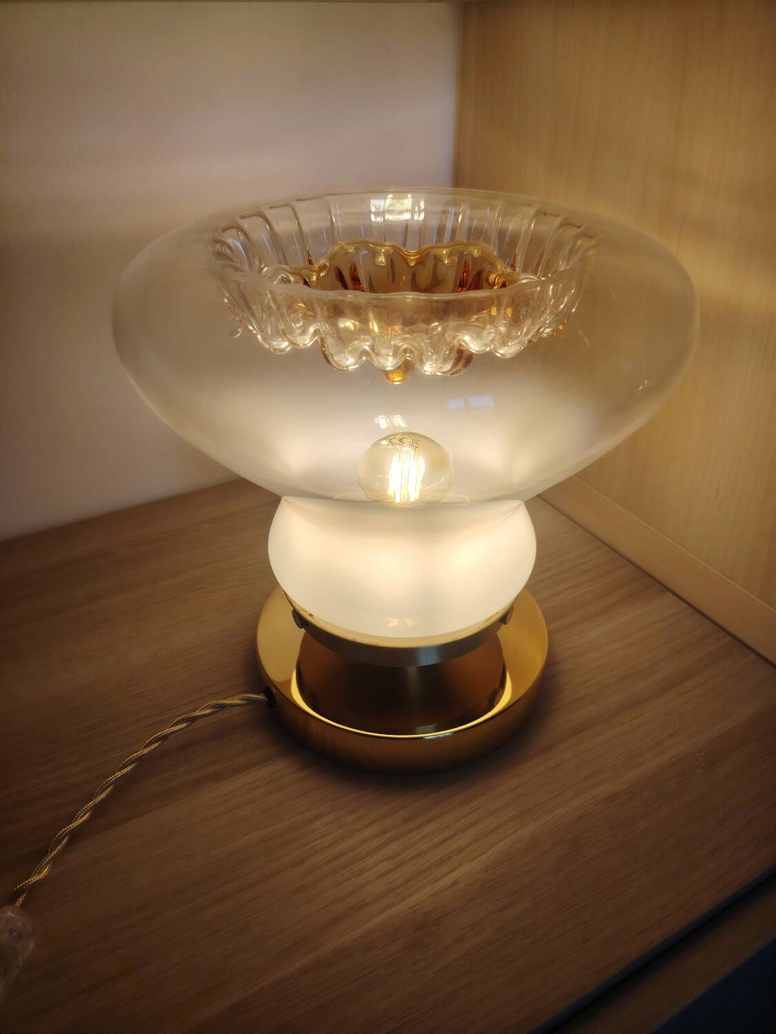 Murano Mazzega Lamp
