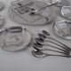 Dessert set, Italian design, 1970s, manufacturer: GOTTINGHEN
