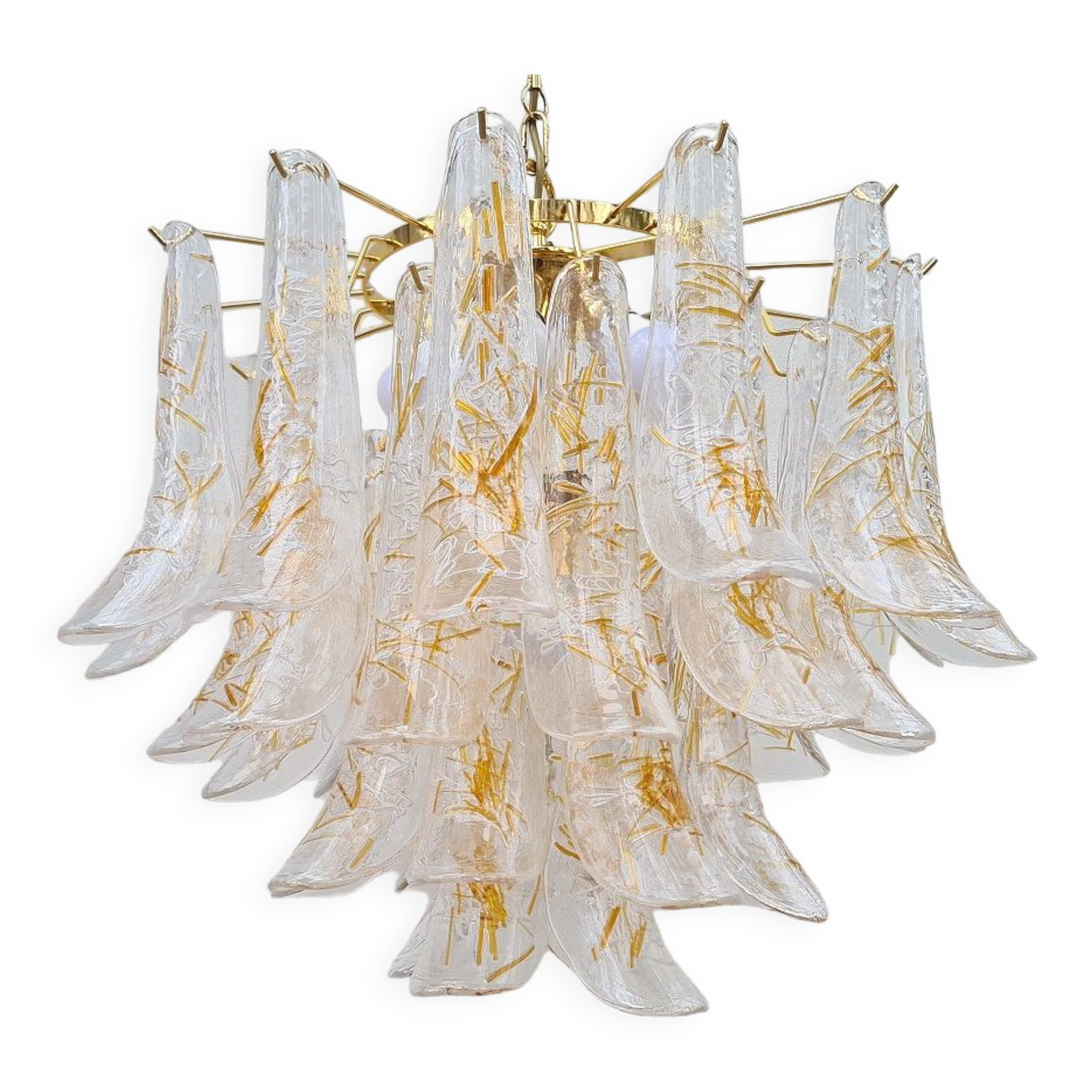 Murano petal tulipano chandelier