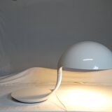 Martinelli luce. elio martinelli. cobra 629 lamp. white. 70s