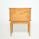 Ash bedside table carved around 1940
