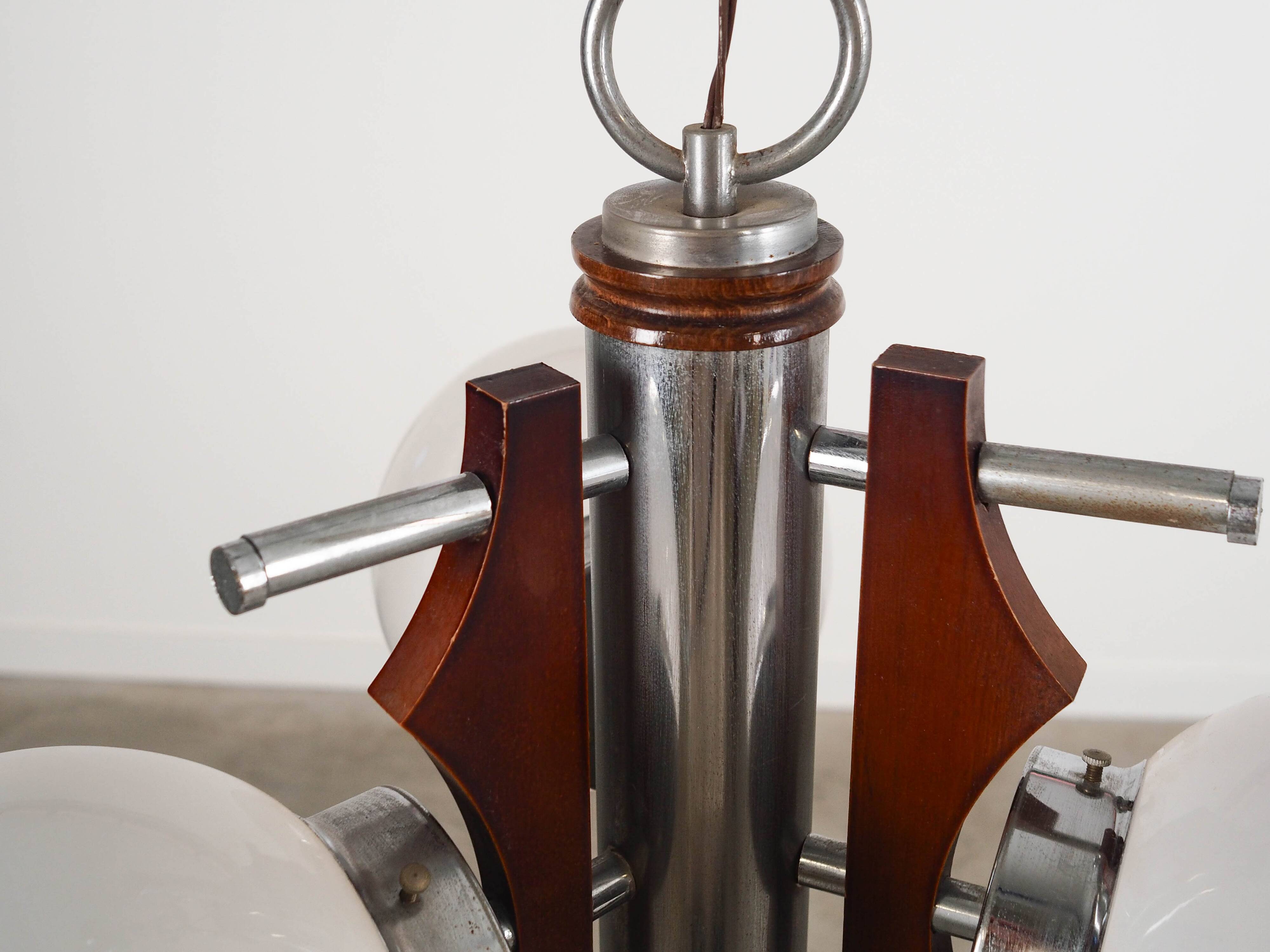 Pendant lamp, Murano glass, Italian design, 1970s, production: Italy